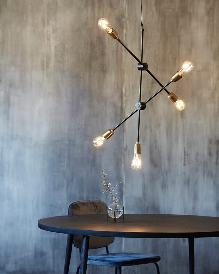 Molecular pendant, 5 light sources House Doctor