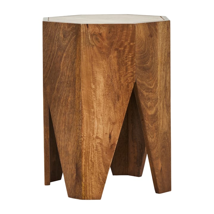 Okta stool 33x45 cm, Mango wood House Doctor