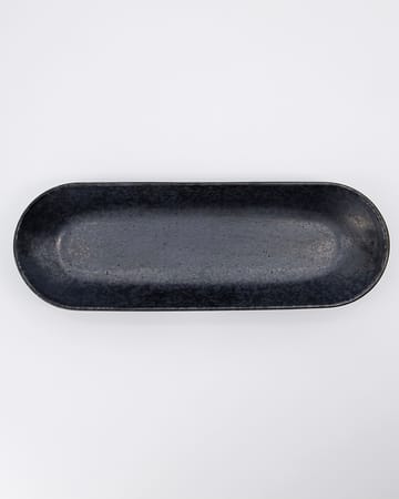 Pion serving plate 12x35 cm - Black-brown - House Doctor