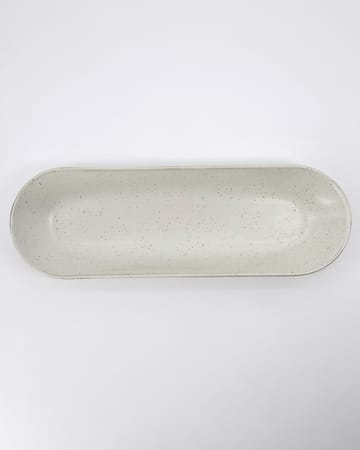 Pion serving plate 12x35 cm - grey-white - House Doctor