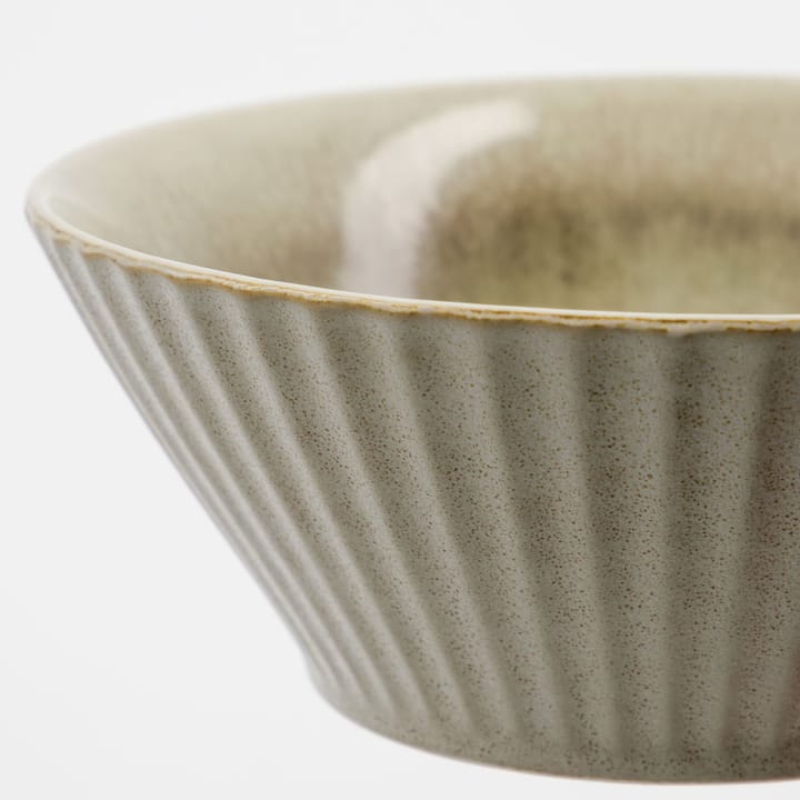 Pleat bowl Ø15 cm, Grey-brown House Doctor