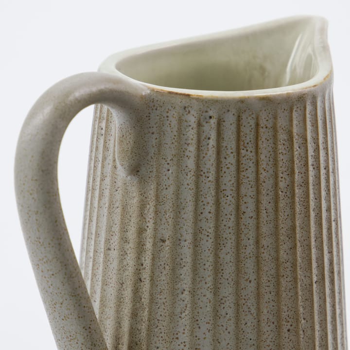 Pleat milk jug 28 cl, Grey-brown House Doctor