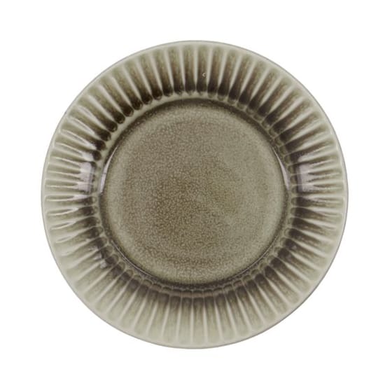 Pleat side plate Ø16 cm, Grey-brown House Doctor