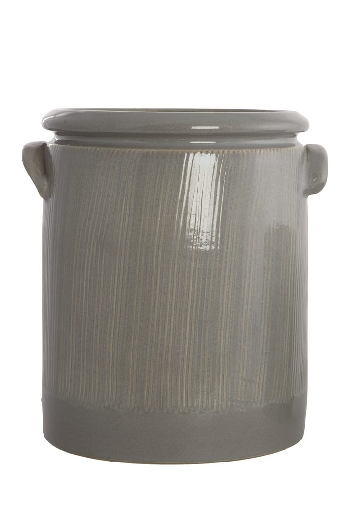 Pottery flower pot 24 cm, Light gray House Doctor