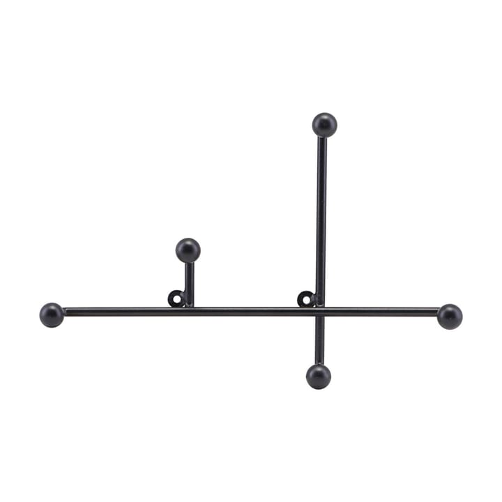 Prea hook 17x27 cm - Matte black - House Doctor