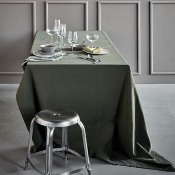 Real tablecloth 140x240 cm - Dark green - House Doctor