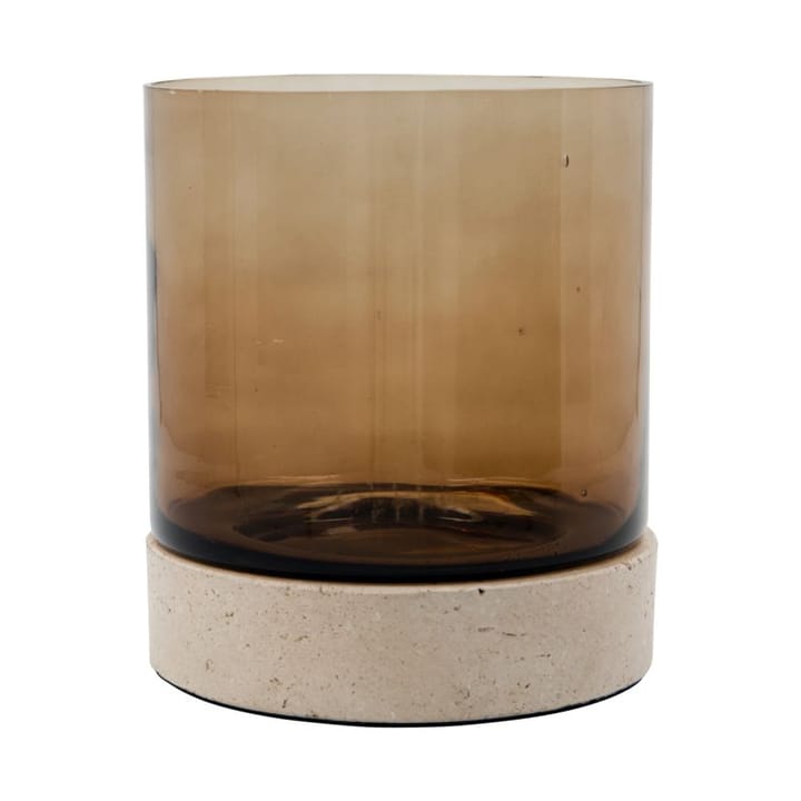 Rivo candle holder 17.5 cm, Brown House Doctor