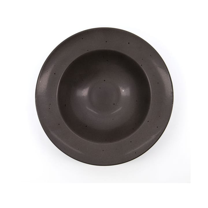 Rustic pasta plate Ø26 cm, Dark grey House Doctor