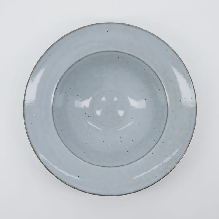 Rustic pasta plate Ø26 cm, Grey-blue House Doctor