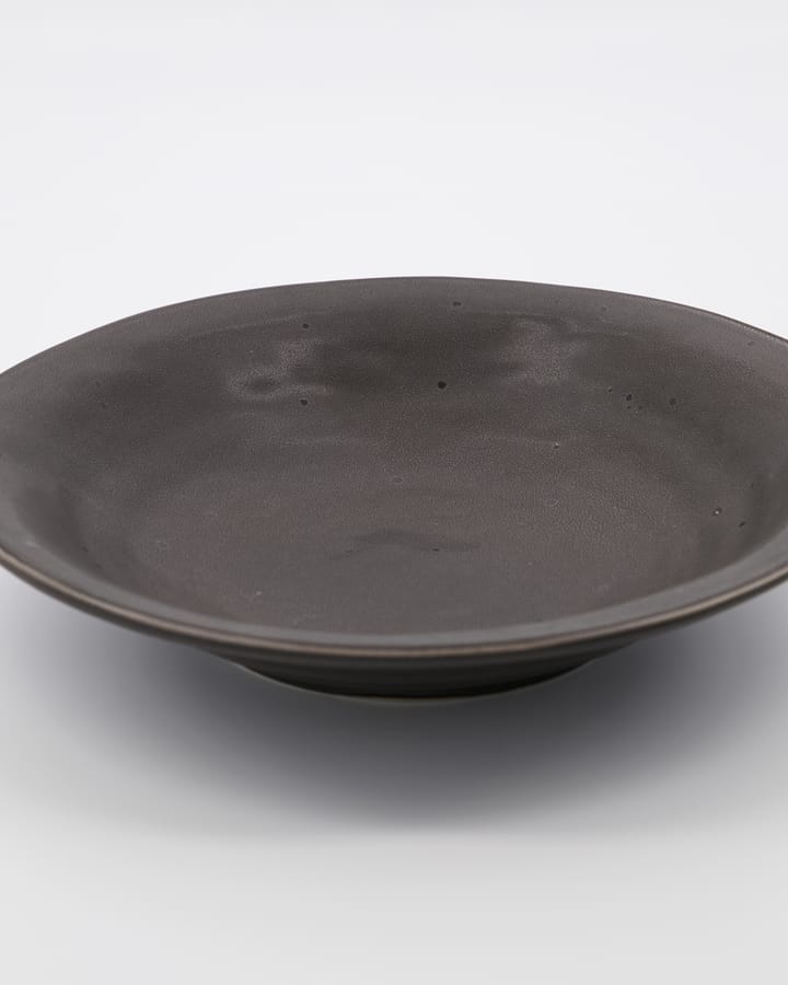 Rustic soup plate Ø25 cm, Dark grey House Doctor