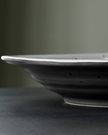 Rustic soup plate Ø25 cm - Dark grey - House Doctor