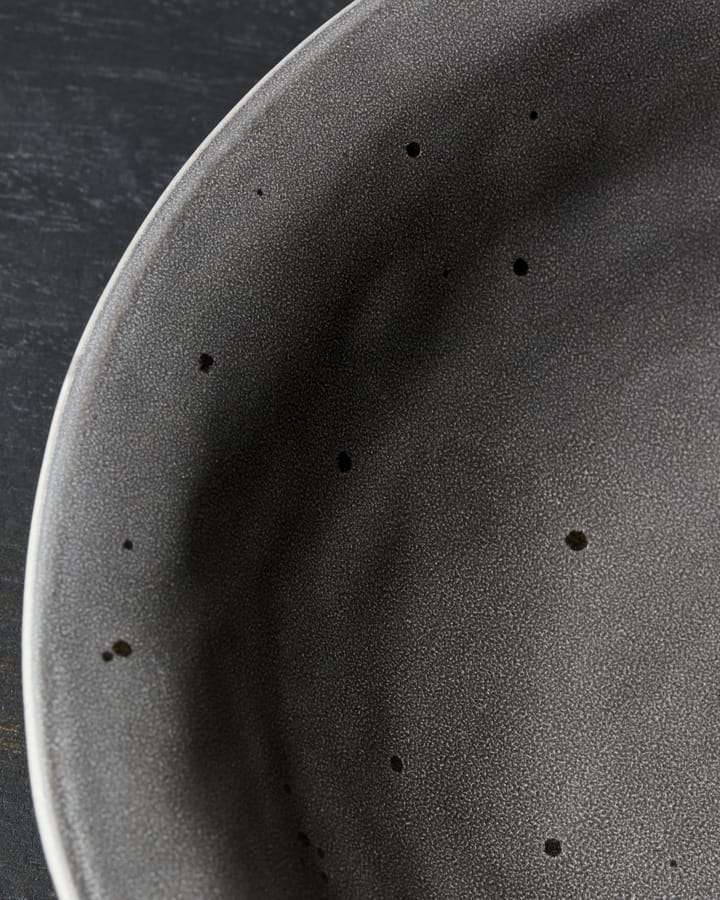 Rustic soup plate Ø25 cm, Dark grey House Doctor