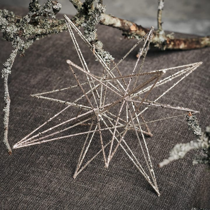 Star Christmas decoration 21x35 cm, Champagne House Doctor