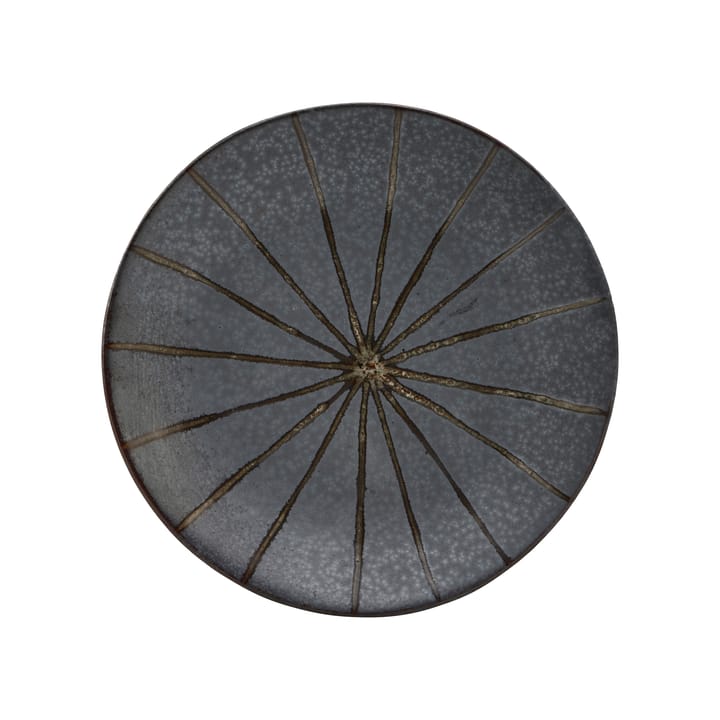 Suns plate Ø15.7 cm - dark grey - House Doctor