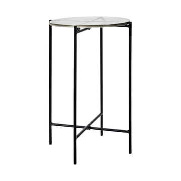 Tamu side table Ø32x50 cm - Black-glass - House Doctor