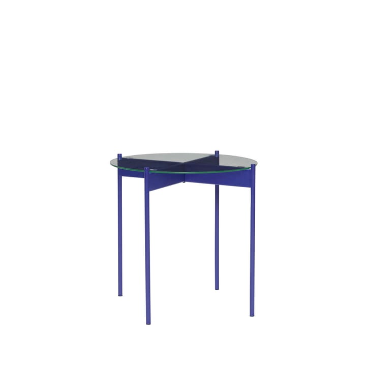 Beam side table 45 cm - Blue - Hübsch