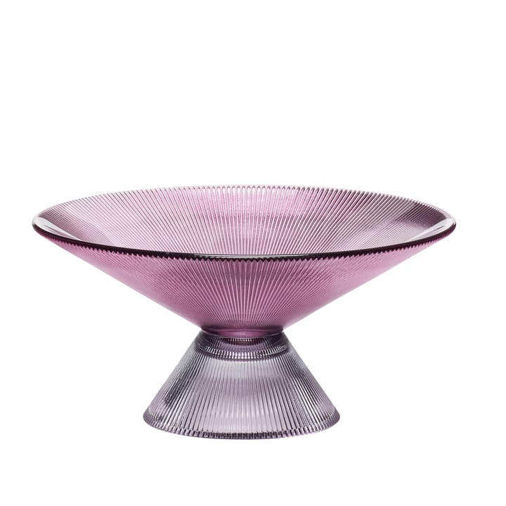 Bowl glass - Pink-gray - Hübsch