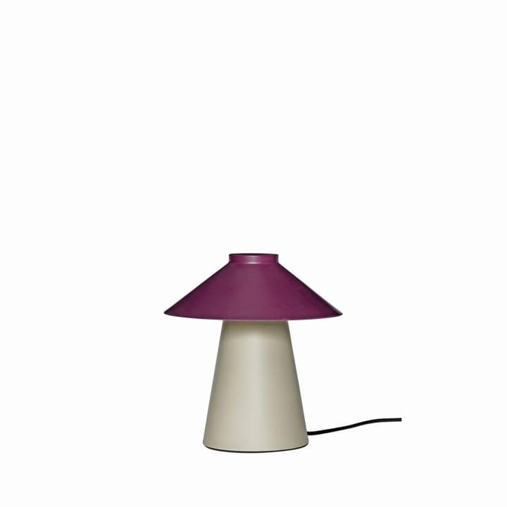 Chipper table lamp Ø25 cm - Sand-burgundy - Hübsch