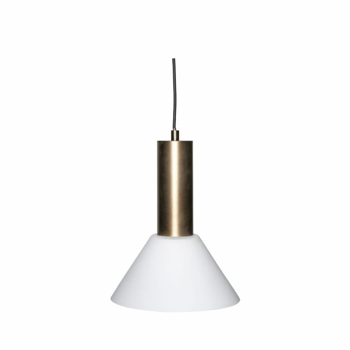 Contrast ceiling lamp 28 cm - Brass-white - Hübsch