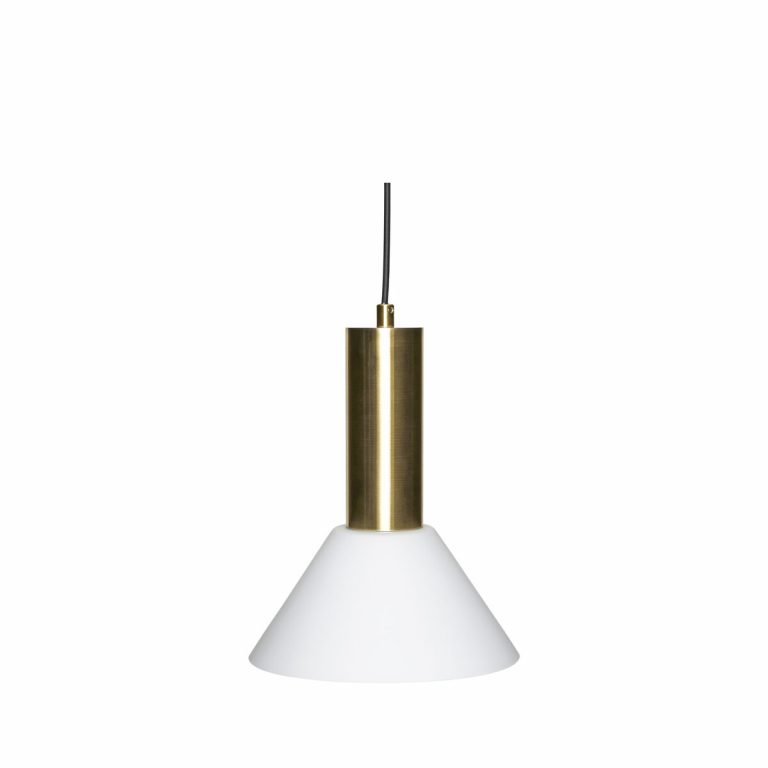 Hübsch Contrast ceiling lamp 28 cm Brass