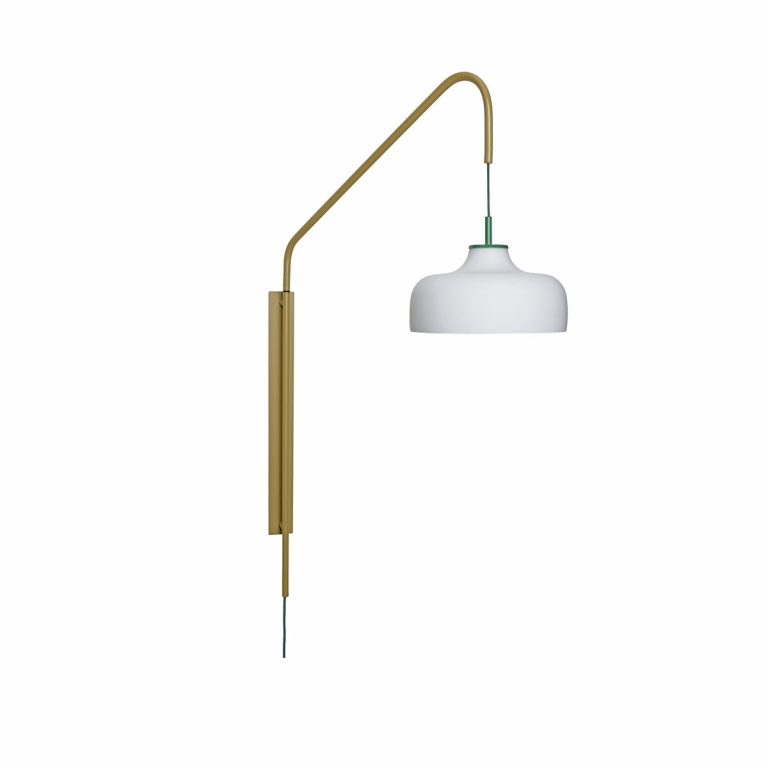 Hübsch Current wall lamp Green-khaki