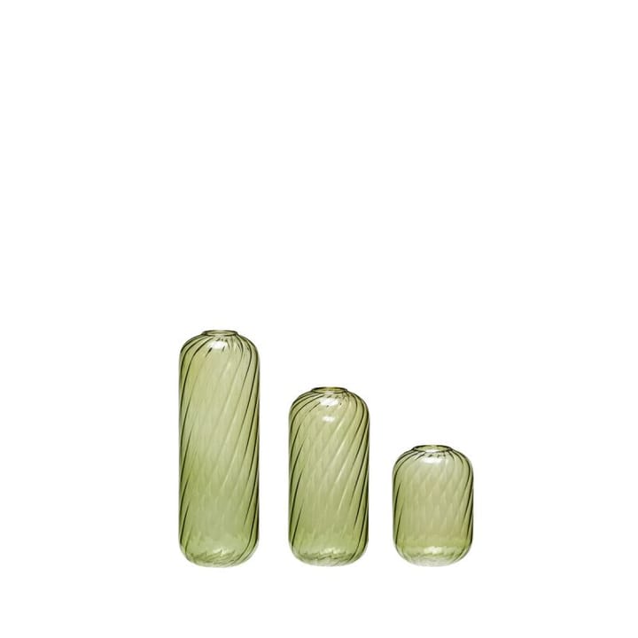 Fleur vase 3-pack, Green Hübsch