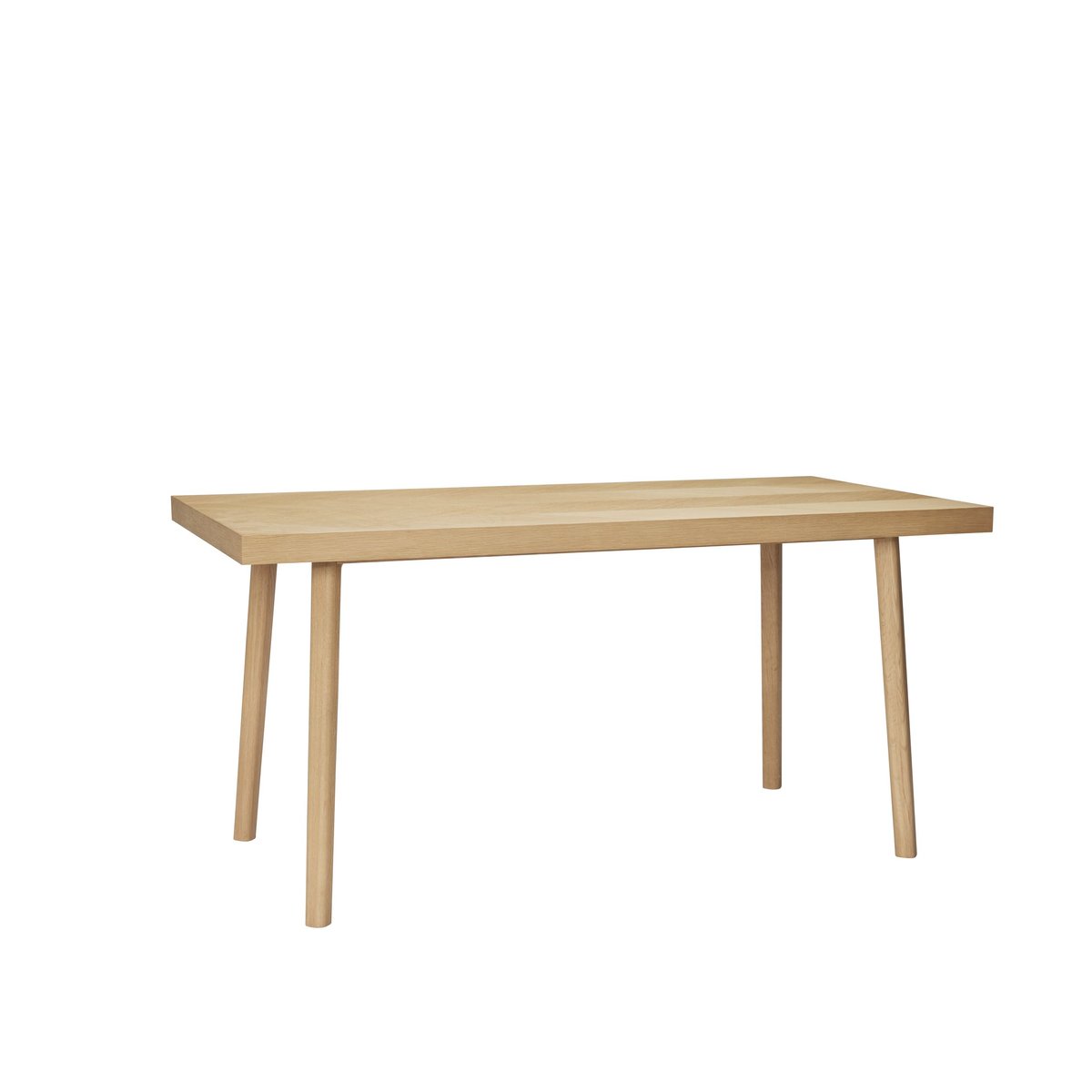 Hübsch Herringbone dining table 160x80 cm Nature