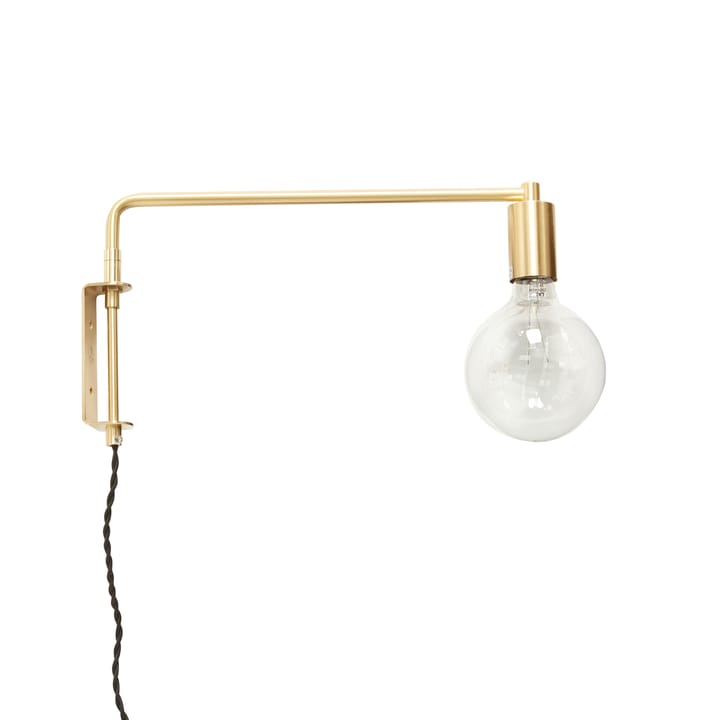 Hübsch wall lamp, Gold Hübsch