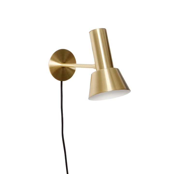 Hübsch wall lamp H20 cm - Brass - Hübsch