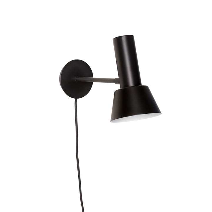 Hübsch wall lamp H20 cm - Metal-black - Hübsch