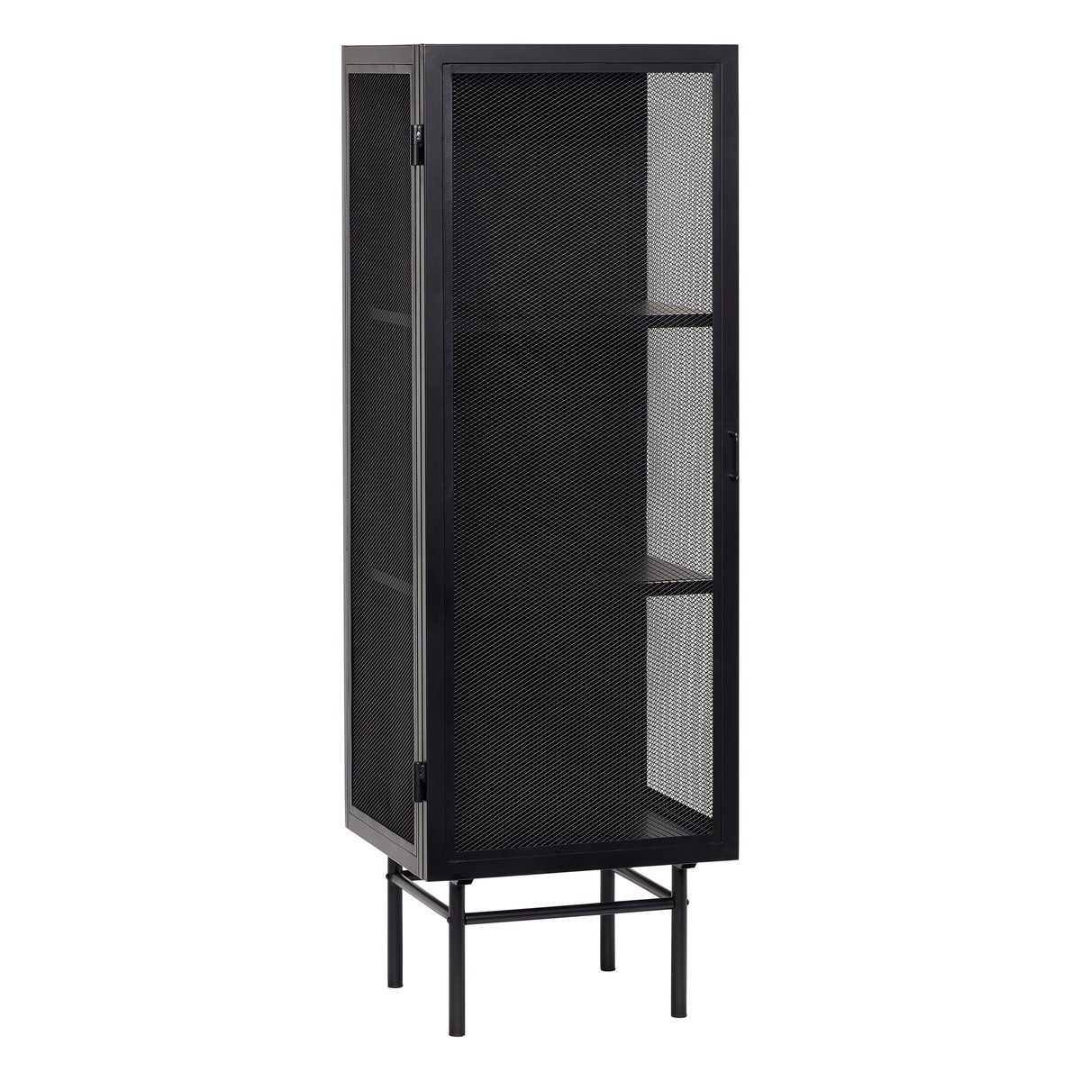 Hübsch Metal cabinet 50x45x150 cm Black