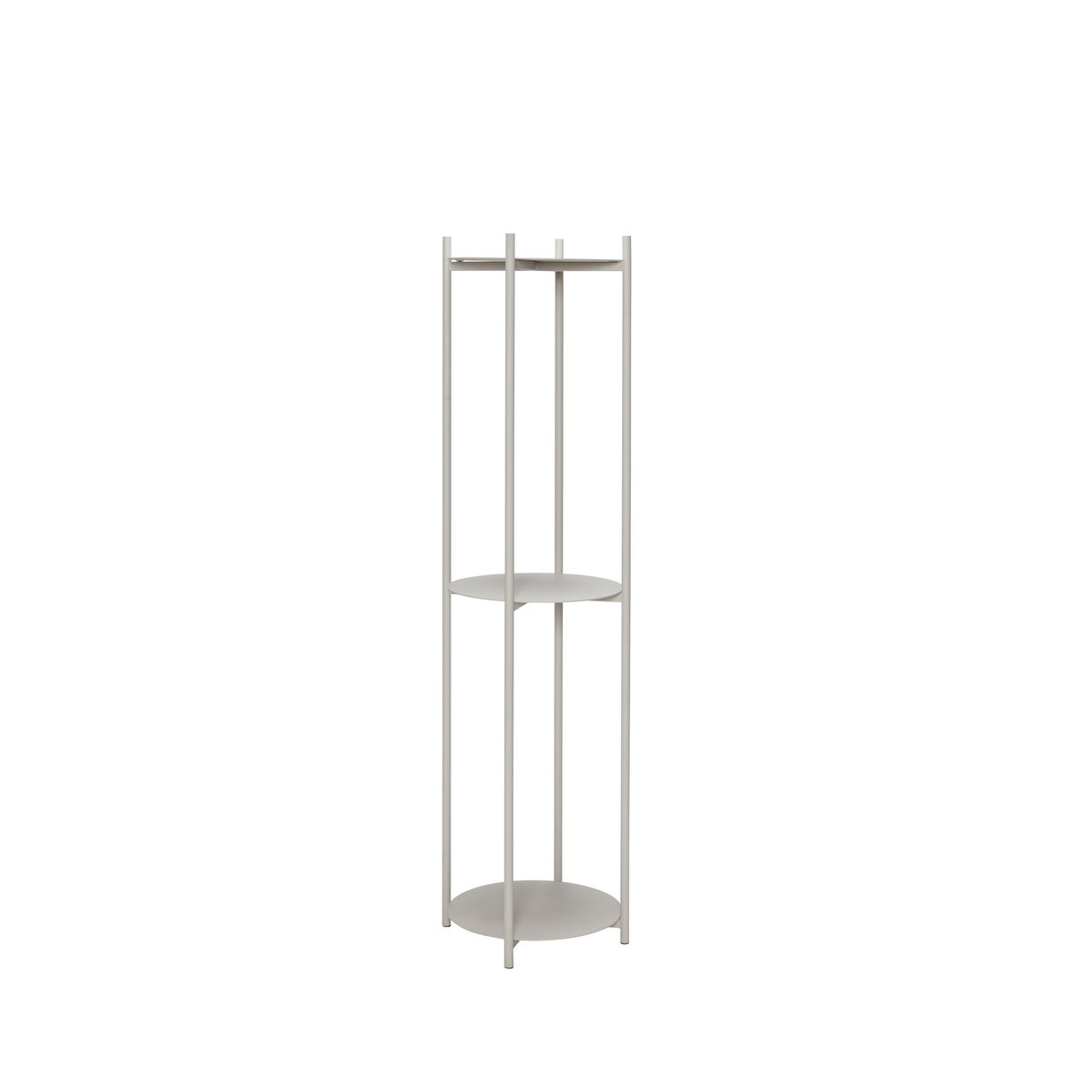 Hübsch Norm shelf cylinder 151 cm Gray