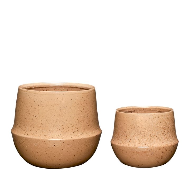 Pot 2-pack, Sand Hübsch