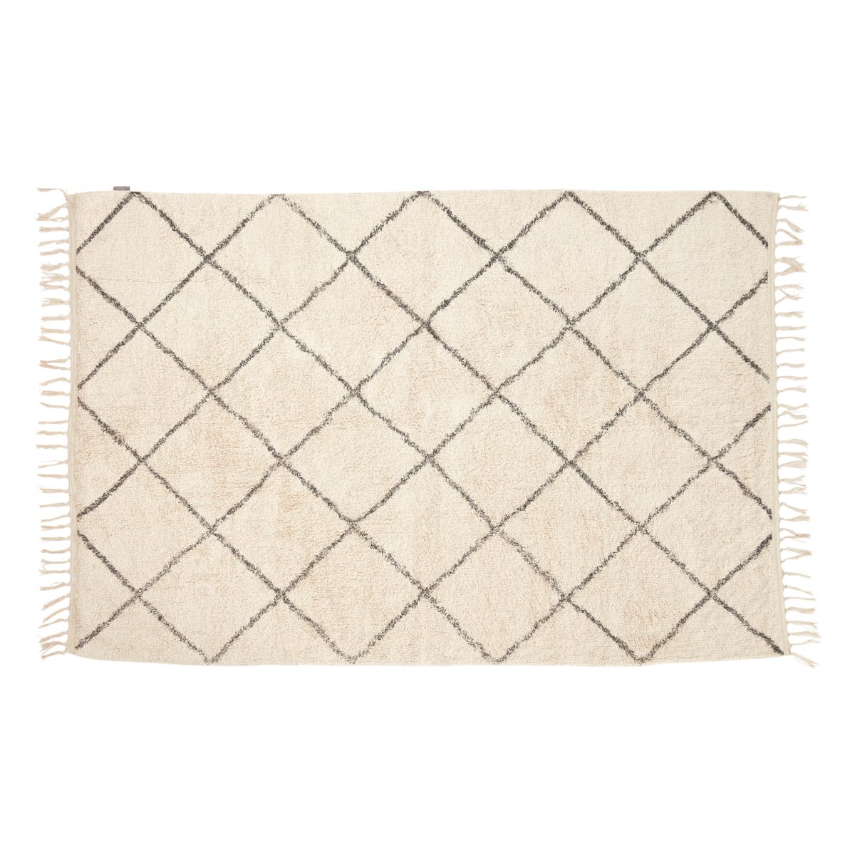 Hübsch Rug 120x180 cm viscose beige White-gray