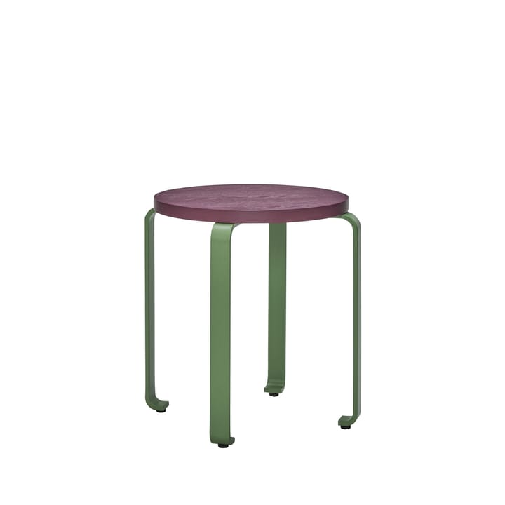 Smile stool - Burgundy-green - Hübsch