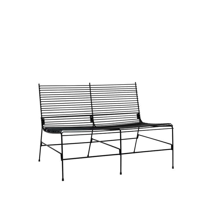 String bench outdoor 121x88 cm - Black - Hübsch