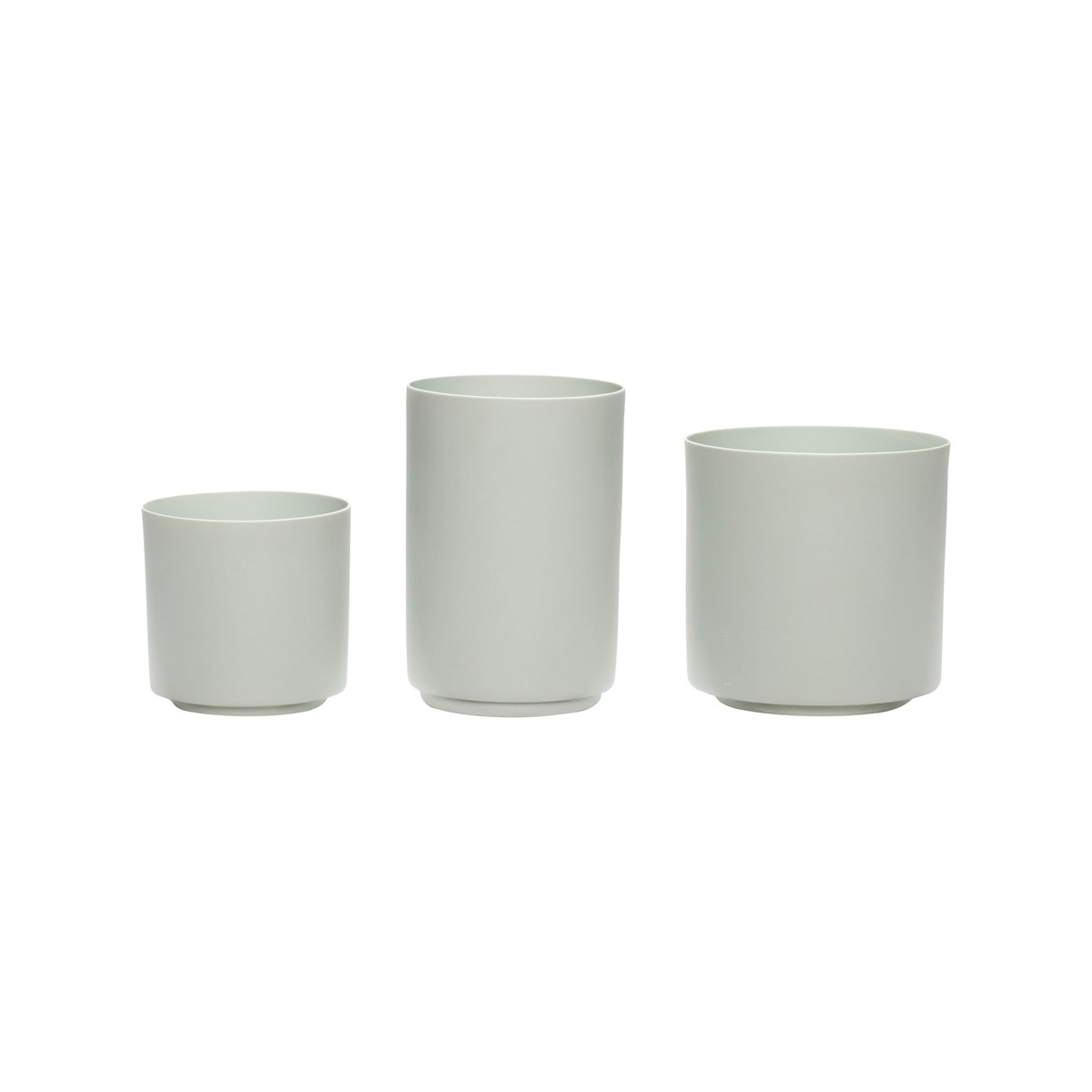 Hübsch Tealight Holder 3-pack Mint