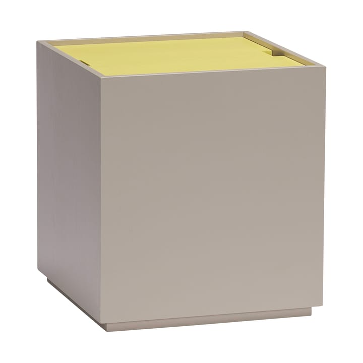 Vault storage box - Gray-yellow - Hübsch