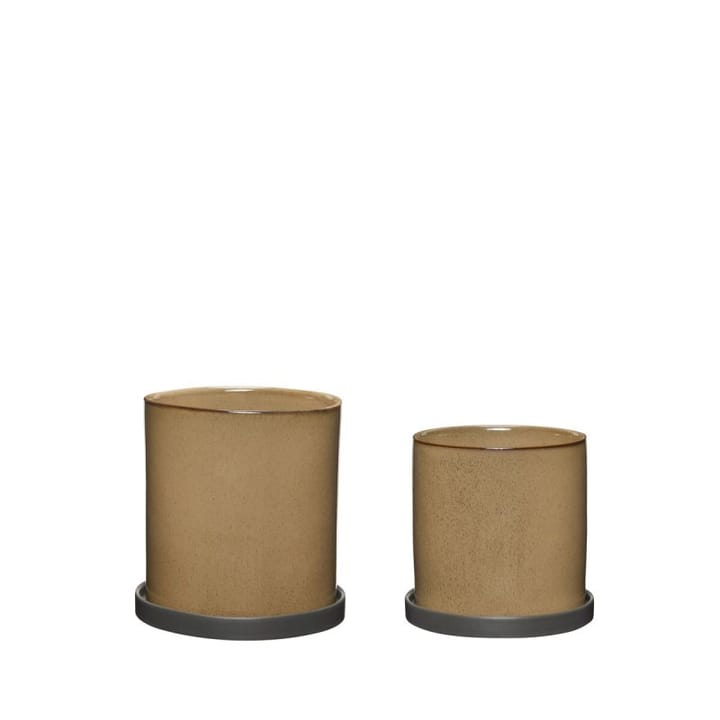 Your pots 2-pack - Brown - Hübsch