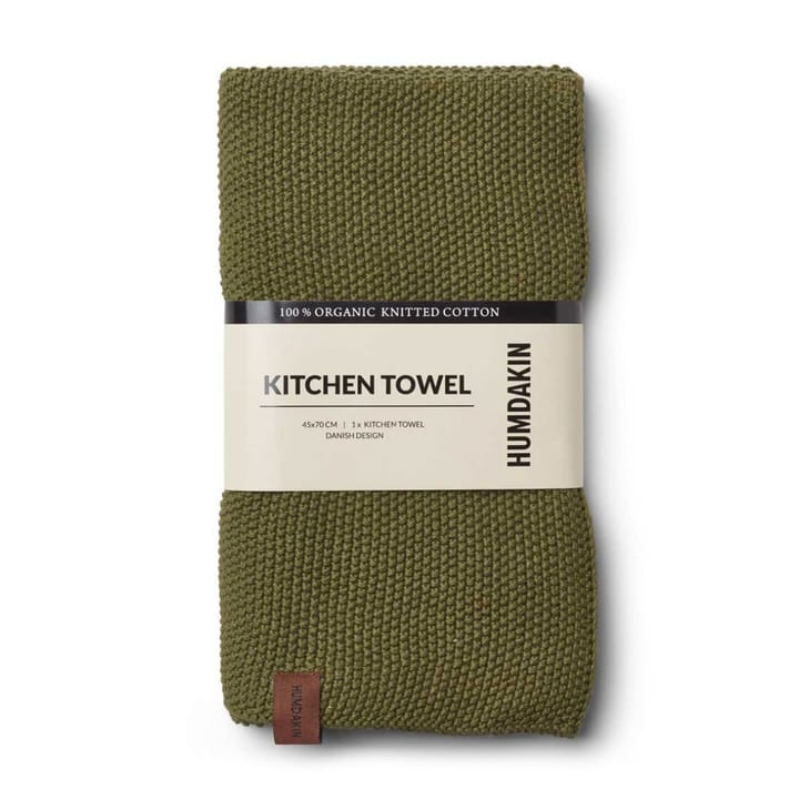 Humdakin Knitted kitchen towel 45x70 cm, Fern Humdakin