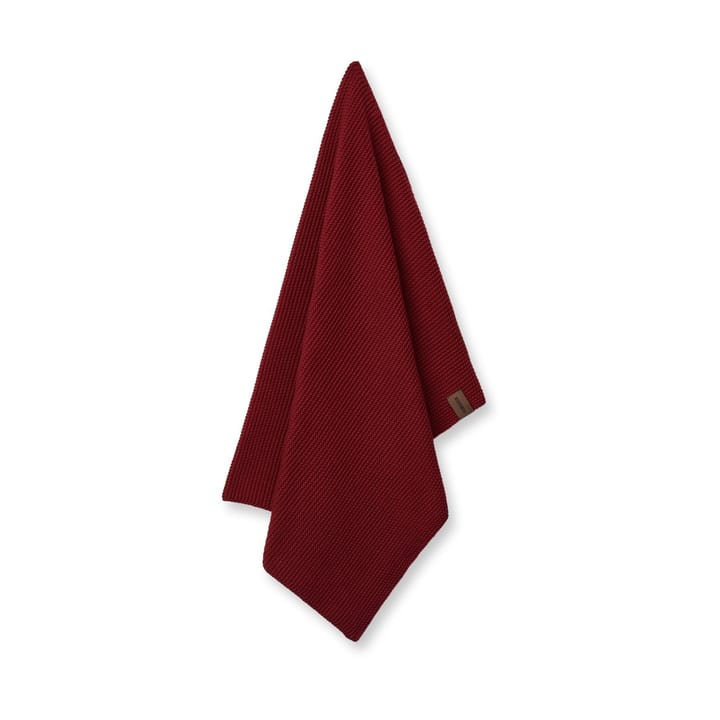 Humdakin Knitted kitchen towel 45x70 cm, Maroon Humdakin