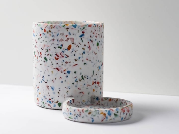 Humdakin Terrazzo sink organiser, Rainbow Humdakin