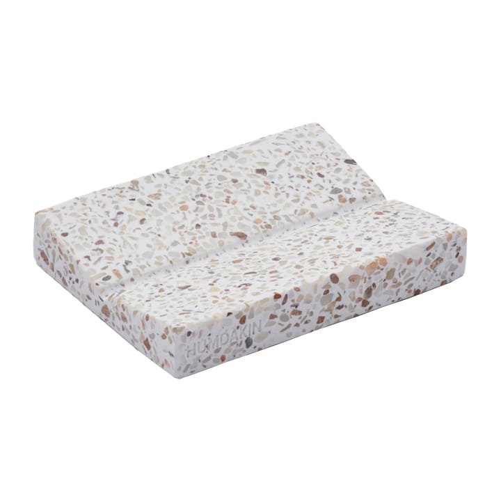 Humdakin Terrazzo soap dish 9x19 cm, Red-beige Humdakin