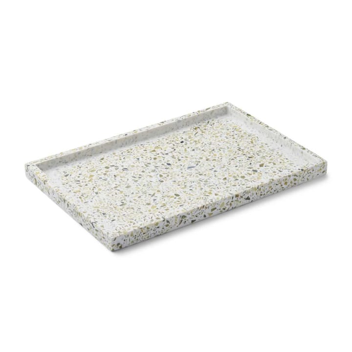 Humdakin Terrazzo tray 30x20 cm, Green-white Humdakin