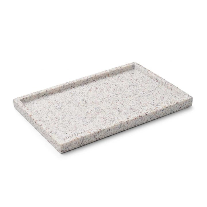 Humdakin Terrazzo tray 30x20 cm, White-brown Humdakin