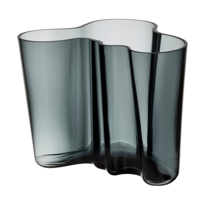 Alvar Aalto vase dark grey - 160 mm - Iittala