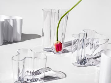 Alvar Aalto vase Savoy clear - 160 mm - Iittala