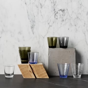 Kartio tumbler 21 cl 2-pack - dark grey - Iittala