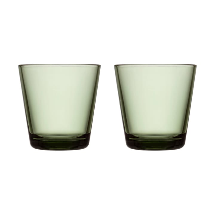 Kartio tumbler 21 cl 2-pack, Pine green Iittala