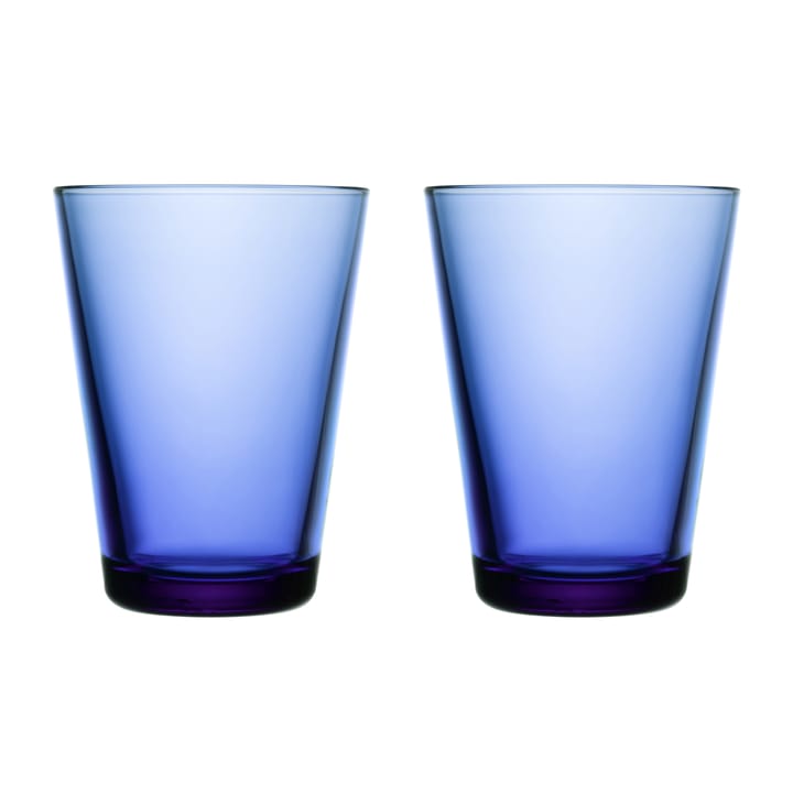 Kartio tumbler 40 cl 2-pack - Ultramarine blue - Iittala